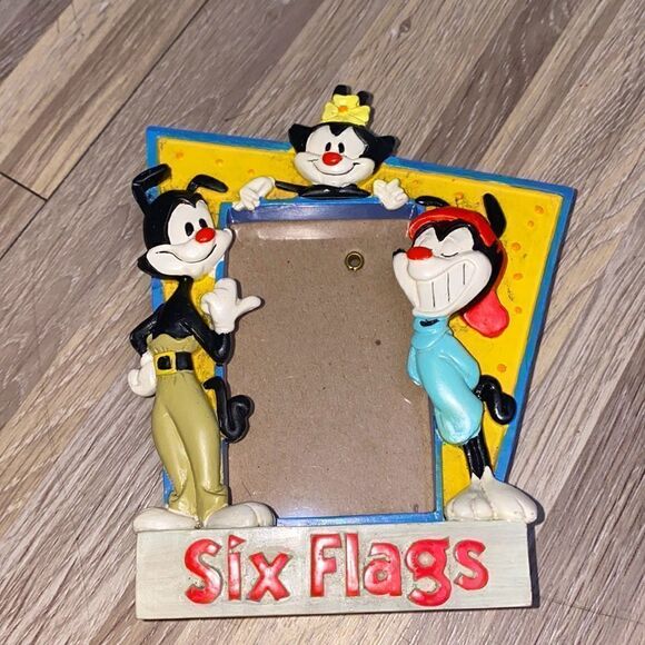 90s vintage aesthetic nostalgia Animaniacs Photo Frame Pinky and the Brain decor - Picture 4 of 8